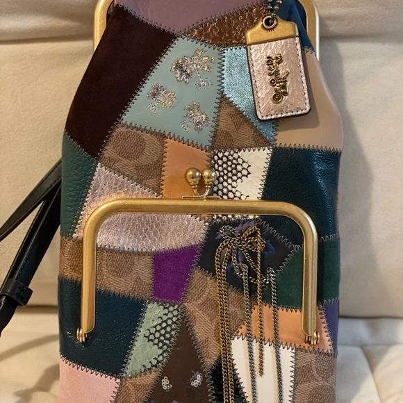 Coach 1941 patchwork crossbody leather bag - Picture 3 of 5